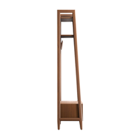 Arbre de hall en bois de qualité supérieure avec banc et rangement de chaussures-Armoire de rangement de chaussures multifonctionnelle