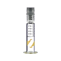 1ml Standard Borosilicate Glass Luer Lock Prefilled Syringes for Oil Packaging Support Customize Logo and Assembly