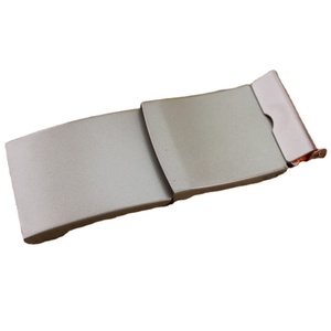 Unisex 3.8cm vải vải web dệt <span class=keywords><strong>Polyester</strong></span> vành đai bẫy đầy màu sắc tùy chỉnh OEM logo in Dây thắt lưng thắt lưng với sắt cho buc - Product Image 2