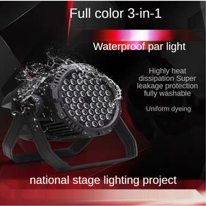 Outdoor LED Waterproof Para Lights 54 3W <strong>Music</strong> Festival Performance Large <strong>Singing</strong> Wedding Banquet Dyeing Lights - Product Image 3