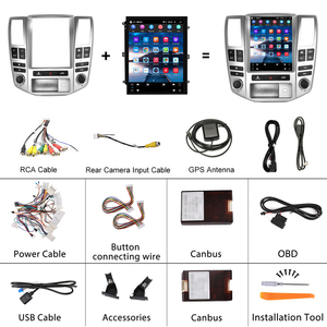 Radio de Coche Android Podofo de 9.7 Pulgadas, 1+32G/2+64G, Carplay para <span class=keywords><strong>Lexus</strong></span> <span class=keywords><strong>RX</strong></span> 2004-2008, Electrónica para Auto, Android Auto, BT, GPS, WIFI - Product Image 6