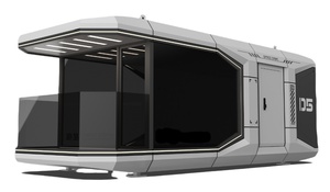 Casa Cápsula Modular Prefabricada de <span class=keywords><strong>Aluminio</strong></span> Ecológica y de Lujo Moderna para Hotel, Resort o Villa <span class=keywords><strong>con</strong></span> Baño - Product Image 2