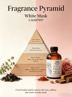 Huile parfumée 2B2 CAOH7997 White Musk Hotel Scent, parfum boisé floral premium pour diffuseur de parfum commercial