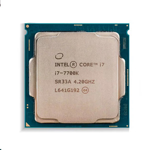 Sử Dụng Bộ Vi Xử Lý Cho Intel Core <span class=keywords><strong>I7</strong></span> <span class=keywords><strong>7700K</strong></span> 4.2Ghz Quad-Core Tám-Chủ Đề 8M 91W Core <span class=keywords><strong>I7</strong></span> <span class=keywords><strong>7700K</strong></span> LGA 1151 CPU Cho Máy Tính Để Bàn PC Máy Tính - Product Image 1