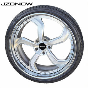 JZCNCW Jantes forgées 3 pièces 30x10 30 pouces 5X112 5X120mm à déport profond pour X5 X6 X7 S550 GT GTC, pour voitures particulières et pneus - Product Image 2