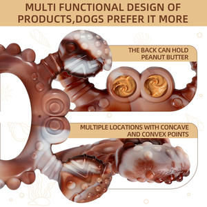 מזון עמיד גומי טבעי כיתה גומי טבעי קשה לחיות מחמד ecofriendly כלב ללעוס צדף עבור כלבים אגרסיבי - Product Image 4