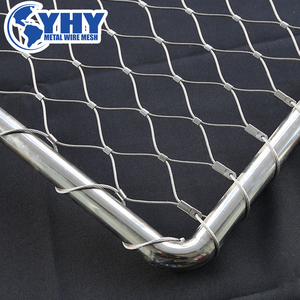 Bolsa de malla de cuerda de acero inoxidable flexible anticaída para luz de la escuela - Product Image 5