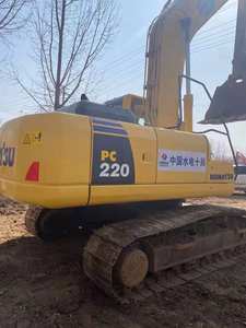 Excavatrice PC220 fiable PC220-8 utilisée par bonne condition d'excavatrice de seconde main de rendement du carburant de KOMATSU pour la construction d'infrastructure - Product Image 4