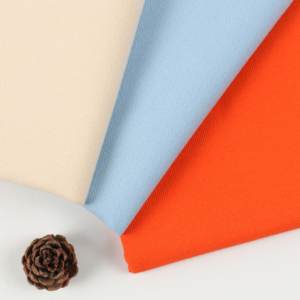 उच्च गुणवत्ता वाले थोक 12 औंस 2x2 100% कार्बनिक कपास बतख सादे रंग के लिए अनुकूल मध्यम वजन कैनवास कपड़े - Product Image 2