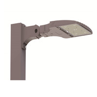 Éclairage LED pour parking et zones publiques 150W, CCT sélectionnable 3000K/4000K/5000K avec photocellule et connecteur Slip Fitter ETL pour éclairage de parking