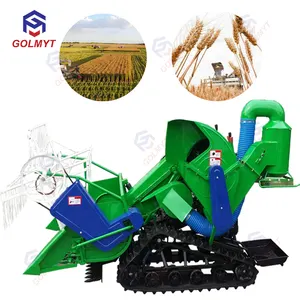 New design Multi-purpose small wheat cotton sorghum corn grass straw chopper tractor mounted forage harvester for Sale