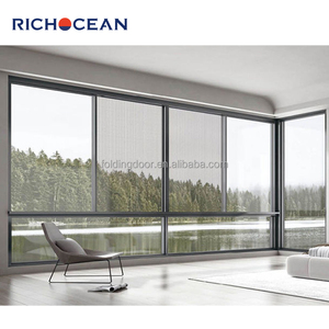 Ventanas Corredizas de Vidrio de Bajo Consumo Energético Personalizadas para Casas y Villas RICHOCEAN, Ventanas Corredizas de Aluminio Delgadas y Estrechas - Product Image 5