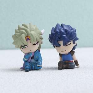 Juego de 4 Figuras de Acción de Anime Estilo Japonés, Jojo, Joseph <span class=keywords><strong>Joestar</strong></span>, Esidisi, Mini Figuras Coleccionables - Product Image 4
