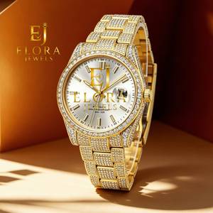 Relojes de Moissanita para Hombre al por Mayor con Acabado Premium y Diseño Moderno para Minoristas de Accesorios - Product Image 2