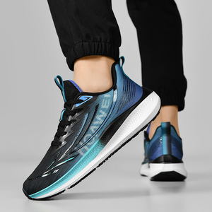 Zapatillas de <span class=keywords><strong>gimnasio</strong></span> para hombre 39-48 al por mayor, personalizables, ligeras, antideslizantes, anchas y cómodas, de piel auténtica para primavera - Product Image 4