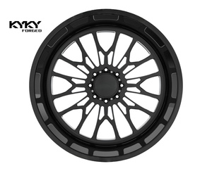 Rines de Aluminio Forjado Negro Personalizados con Tapas Flotantes para Camionetas, 24x12 26x14 8x170 8x180 8x6.5 para FORD F150 F250 <span class=keywords><strong>2022</strong></span> - Product Image 3