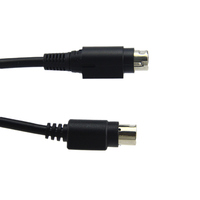 Cable con Conector DIN de 3 Pines Kycon KPPX-3P KPPX-4P