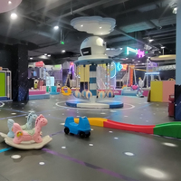 Enfants Commercial Obstacle Course Aire de jeux Intérieur Enfants Aventure Parc de jeux Aire de jeux Ninja Parkour Guerrier Équipement