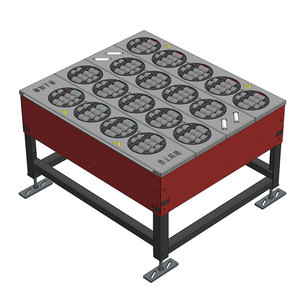 Модульный роликовый сортировщик LUHUI с возможностью сортировки по нескольким категориям, конвейерный сортировщик с балансировочными колесами для пищевых продуктов - Product Image 1