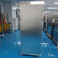 Caja de Guantes Aislante de Acero Inoxidable 304 con Filtro HEPA 99.995%, Ruedas Móviles, Control PLC, Uso en Laboratorio, Tamaño Personalizable, Sala Limpia