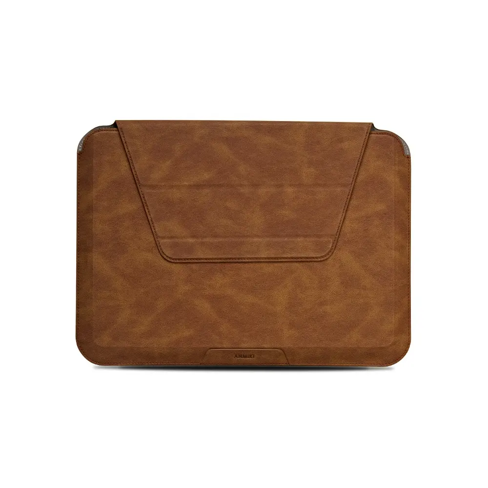 Vintage inek deri resmi ofis erkekler için Laptop çantası seyahat Trendy özel dizüstü iş evrak çantası