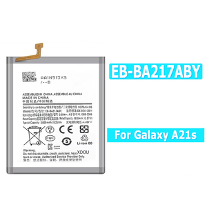 EB-BA217ABY แบตเตอรี่ความจุสูง5000มิลลิแอมป์ต่อชั่วโมงสำหรับเปลี่ยน A217F A21s <span class=keywords><strong>Samsung</strong></span> <span class=keywords><strong>Galaxy</strong></span> - Product Image 1
