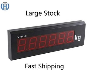 YHL-3 YHL-5 Grande Tabellone Segnapunti LED con Display del Peso, Indicatore Digitale Remoto per Pesatura, Altezza 75mm - Product Image 1