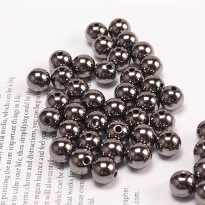 ลูกปัดกลมชุบทอง CCB 4/6/8/10/12มม. สำหรับอุปกรณ์เครื่องประดับ DIY - Product Image 4