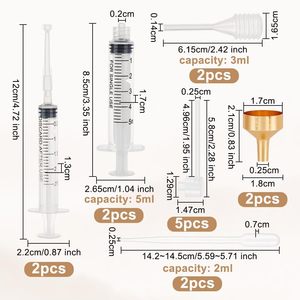 Nouvelles balances en plastique STELLAR PATH, capacité 5 ml/10 ml, pour l'extraction de flacons de parfum (certifiées ROHS/REACH) Modèle - Product Image 2