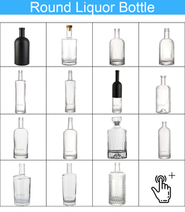 Bouteille en verre transparente de 750 ml pour <span class=keywords><strong>vodka</strong></span> et gin de luxe <span class=keywords><strong>russe</strong></span> à bas <span class=keywords><strong>prix</strong></span> – Vente en gros – Fabricant de bouteilles en verre personnalisées - Product Image 5