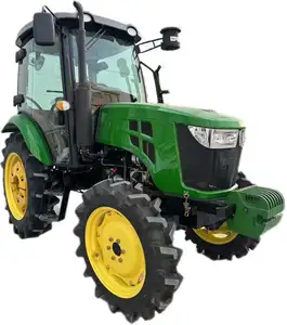 Untuk pertanian dengan Front End Loader mesin 4wd peralatan pertanian kecil Mini traktor