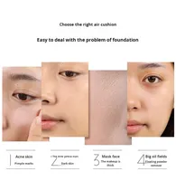 Fond de Teint Coussin d'Air Effet Ciel Étoilé BB Crème Hydratante Waterproof et Base de Maquillage Liquide en Gros