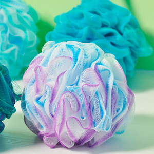 <b>Bath</b> Sponge Set 4 Pack <b>Large</b> 75g <b>Bath</b> Flower Scrub <b>Towel</b> For Daily Use - Product Image 3