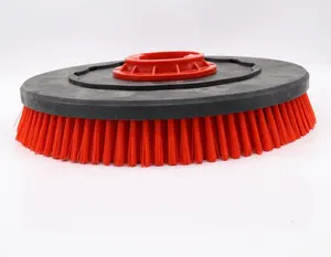 15 inch 154 clutch buckle round rotary broom floor scrubber/stripping brush