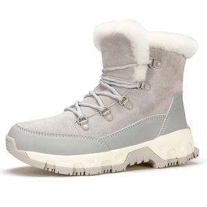 HUMTTO 550980 automne hiver nouvelles femmes coupe haute bottes de neige confortable mode chaussures de plein air - Product Image 1