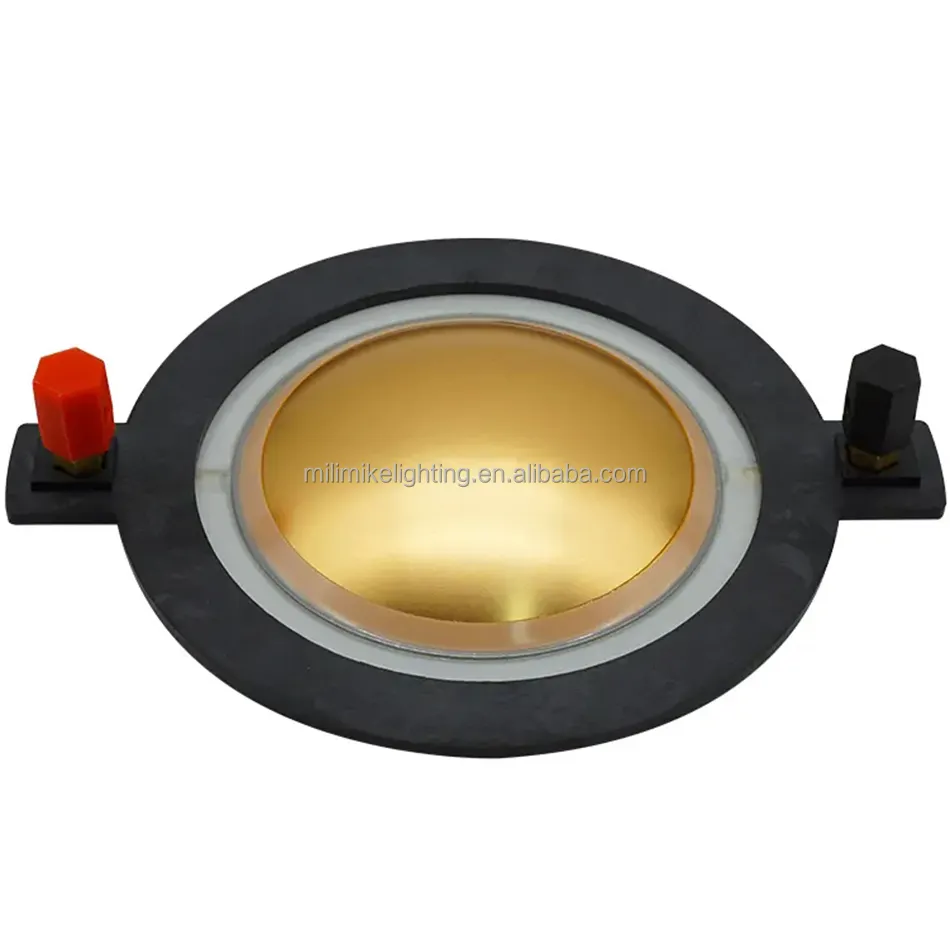 HF speaker fittings 74.5 mm 3 inch voice coil dome tweeter replacement titanium diaphragm titanium compression driver parts