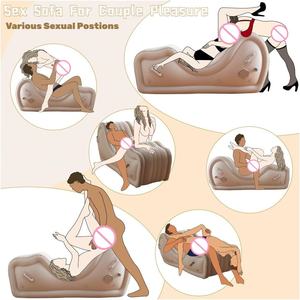 أريكة أثاث الجنس للبالغين ، أصفاد آلية ، تدعم وضع وسادة السرير ، ألعاب للأزواج ، معدات عبودية ألعاب - Product Image 2