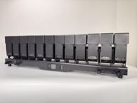 Barre de lumière LED mobile 12x60W RGBW à 12 têtes, barre de faisceau pixel, éclairage de scène, effet Wash Beam, DMX512, lumière de bar DJ pour club