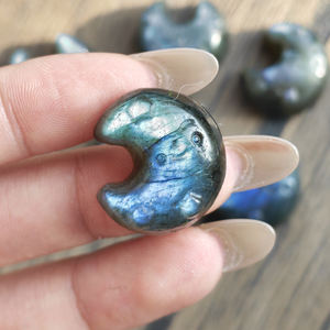 Lote al por Mayor de Piedras Preciosas de Labradorita Natural, Cristales Curativos para la Fabricación de Joyas, Decoración del Hogar y Regalos de Navidad, Sueltas - Product Image 4