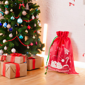 Linda Bolsa de Regalo Navideña de Santa Claus para Empacar Regalos Navideños, Regalos para Fiestas, Celebraciones Familiares y Decoración de Temporada - Product Image 6