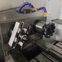 Fraiseuse CNC à trois axes XY815, idéale pour le traitement des pales de moteur, des petites pièces carrées, des arbres excentriques et autres.