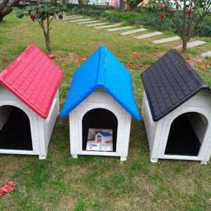 Nouveaux produits pliables pour animaux de compagnie 2024 : Accessoires pour cages à chiens, enclos, grandes maisons modernes en plastique pour l'extérieur - Product Image 2