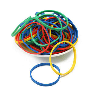 100 ग्राम उच्च गुणवत्ता वाले रबर बैंड का निर्माण मनी सब्जियां कार्यालय के लिए प्राकृतिक रंगीन रबर बैंड - Product Image 2