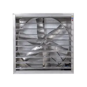 Maison verte push-pull en acier inoxydable/équipement de ferme avicole/industriel/taille de ventilateur industriel de poulet 900*900mm