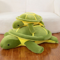 Peluche tortue super douce avec rembourrage en coton PP, grand oreiller de lit pour soulager le stress