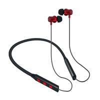 Casque sans fil Bluetooth à tour de cou personnalisé en usine, avec basses stéréo, pour le sport
