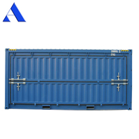Conteneur maritime ACE de 20 pieds à porte latérale en acier, double battant et à ouverture latérale assistée par vérin à gaz, type High Cube de 20 pieds