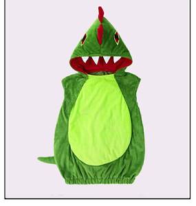 Tenue de dinosaure 2026 pour enfants – Déguisement vert pour garçons et filles, idéal pour Halloween et Noël - Product Image 6