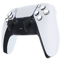 Kit de boutons de déclenchement en plastique plaqué argent 11 en 1 PS5 contrôleur OEM Dpad Action pour Playstation5 bouton
