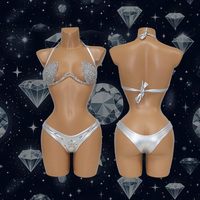 E009 Ensemble de bikini micro classique sexy à deux pièces pour femmes, tenue de danse personnalisée, prix d'usine de bikini de luxe